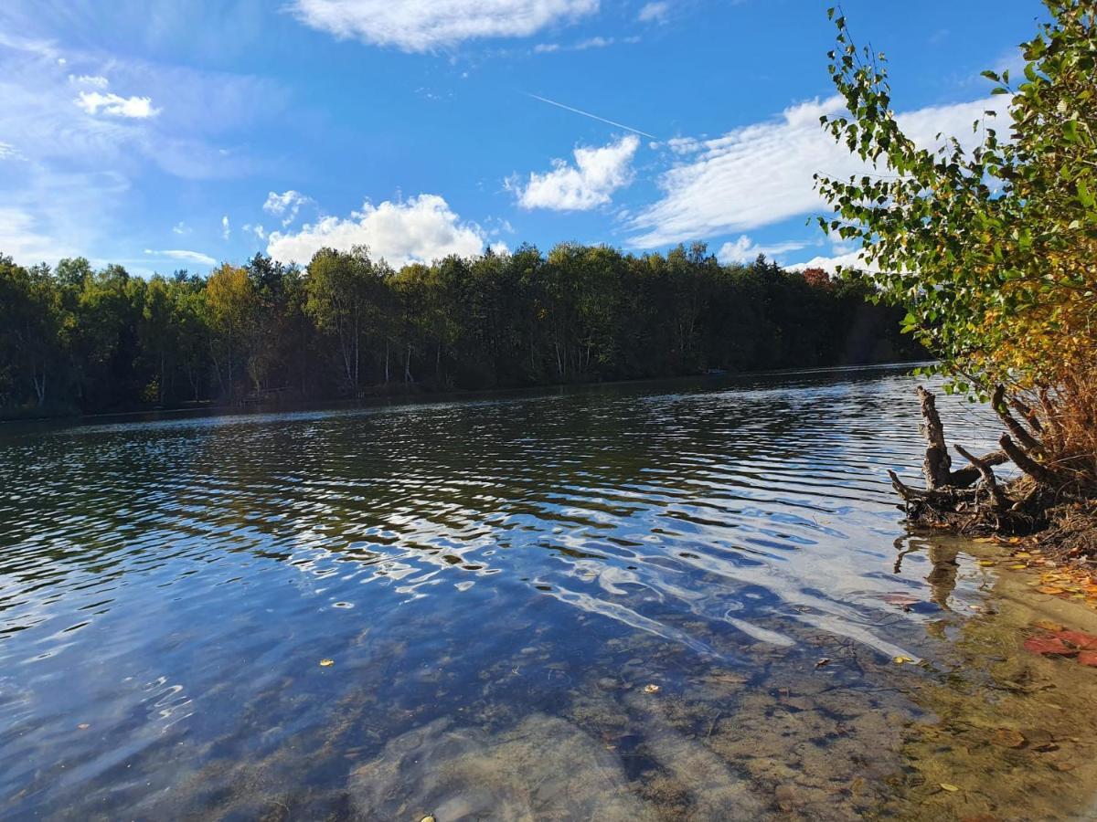 Ferienwohnung Am See Dillich - Eigener Garten - Ruhige Lage - Natur Vor Der Haustuer Borken  Exterior foto